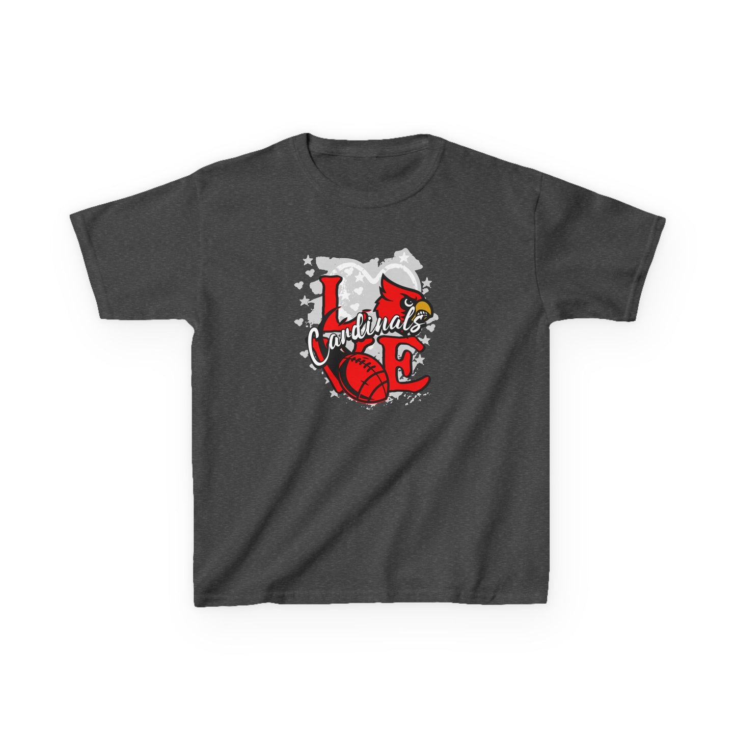 Cardinals Love Football T-Shirt- Youth