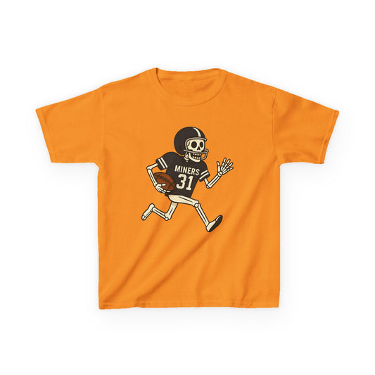 Bauxite Skeleton Football Tee - Youth