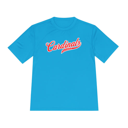 Retro Baseball Script Tee - DriFit