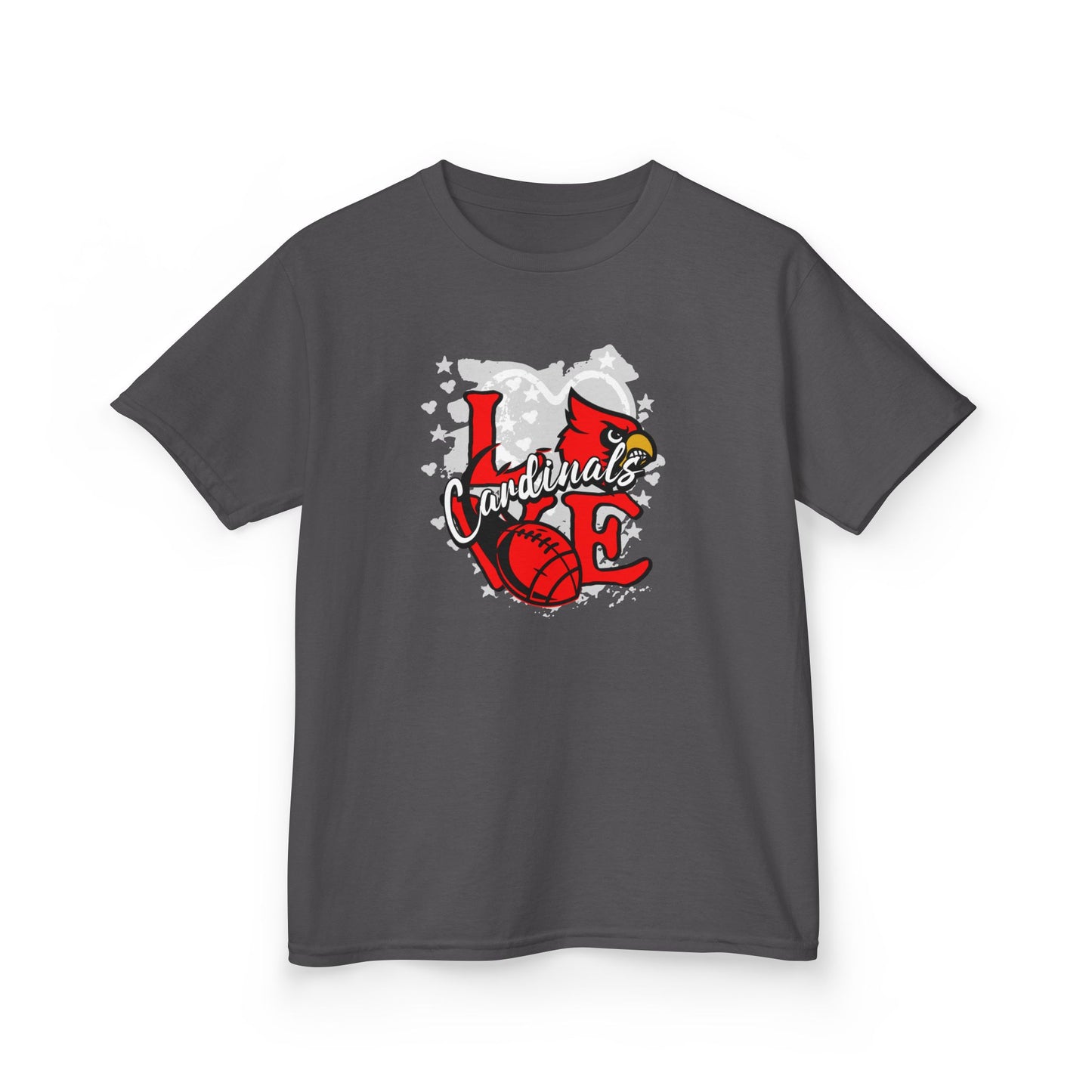 Cardinals Love Football T-Shirt- Youth