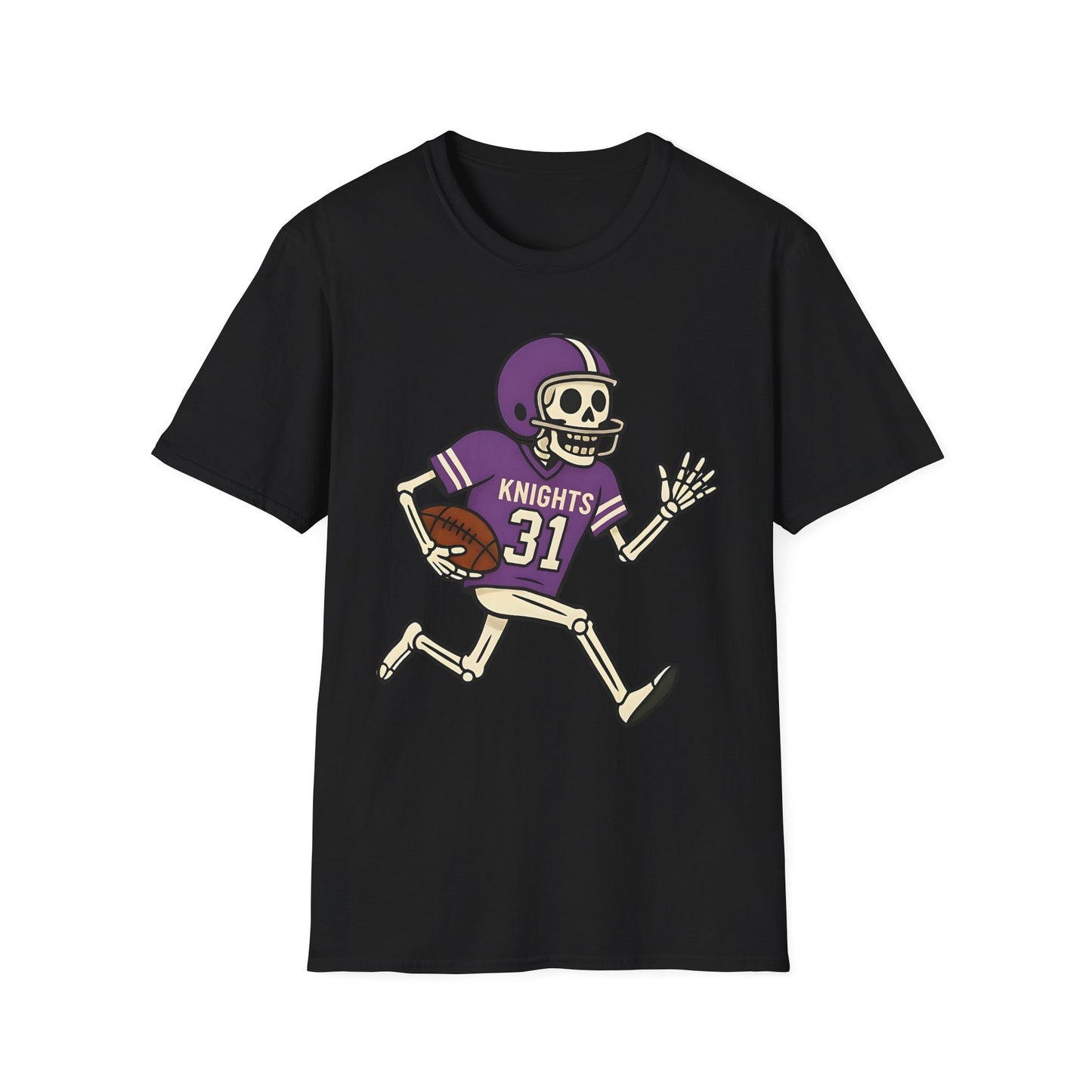 Arkansas Christian Academy Skeleton Football Tee