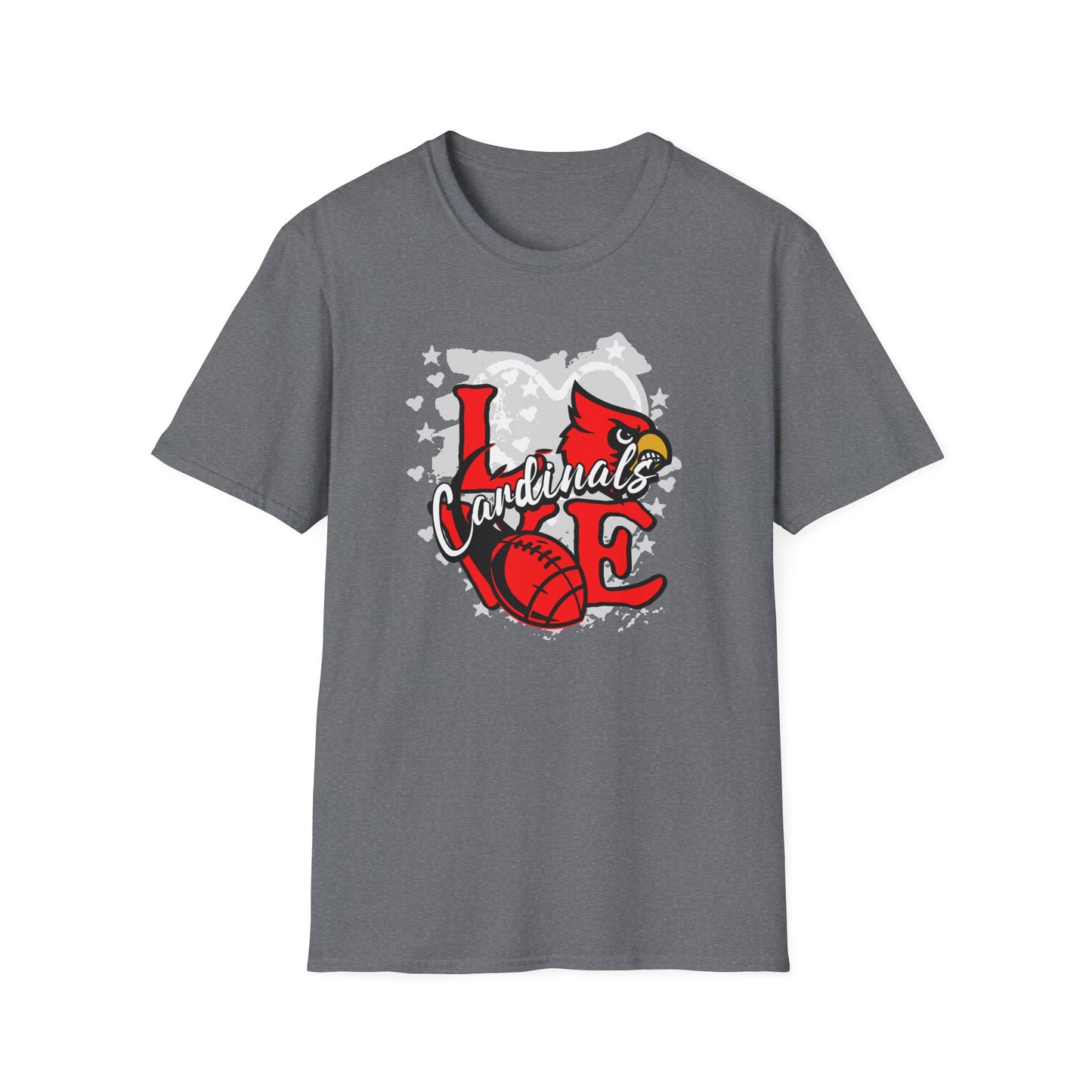 Cardinals Love Football T-Shirt