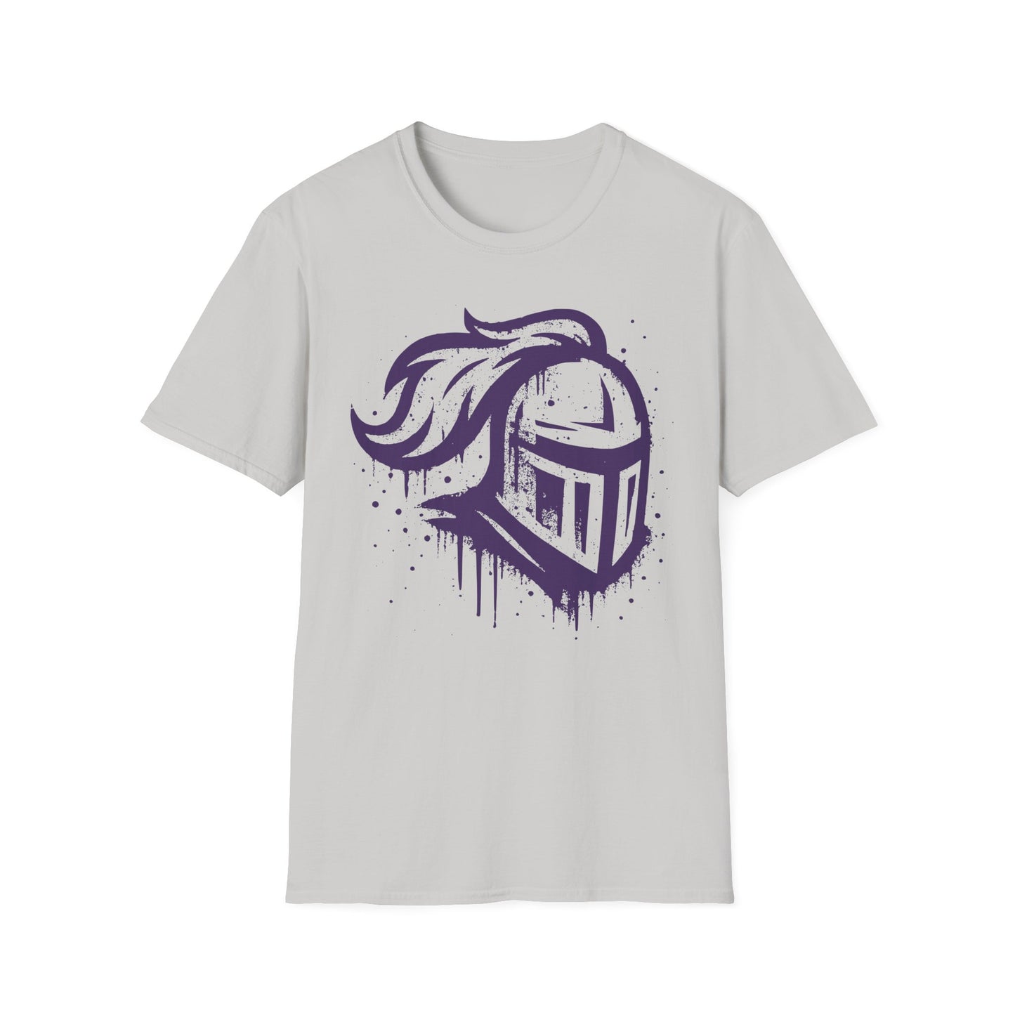 Knight Paint Drip Mascot