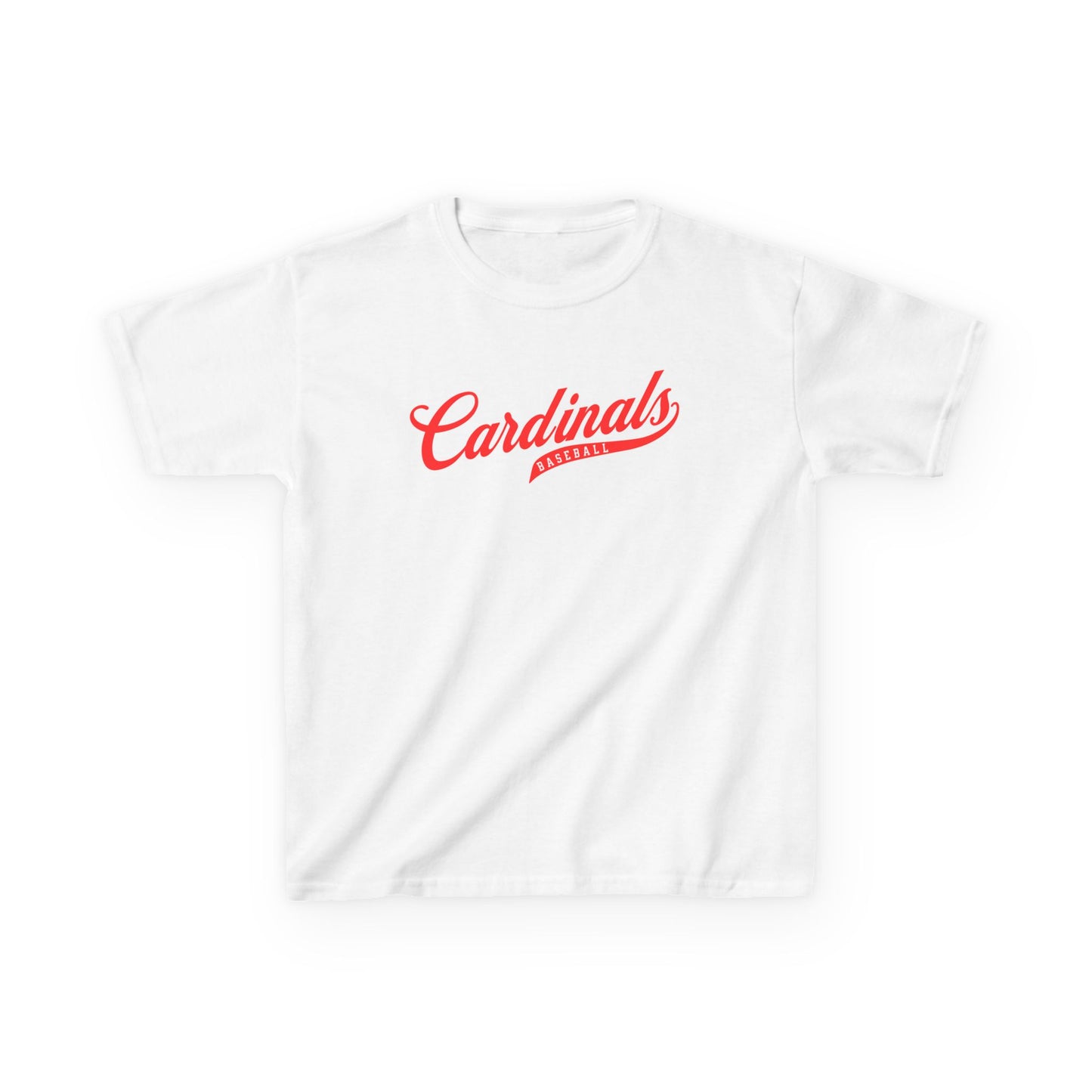 Retro Baseball Script Tee - Youth