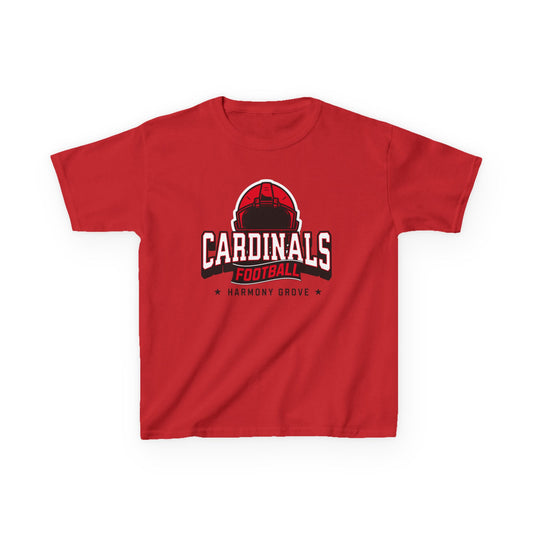 Cardinals Football Helmet Tee - Youth
