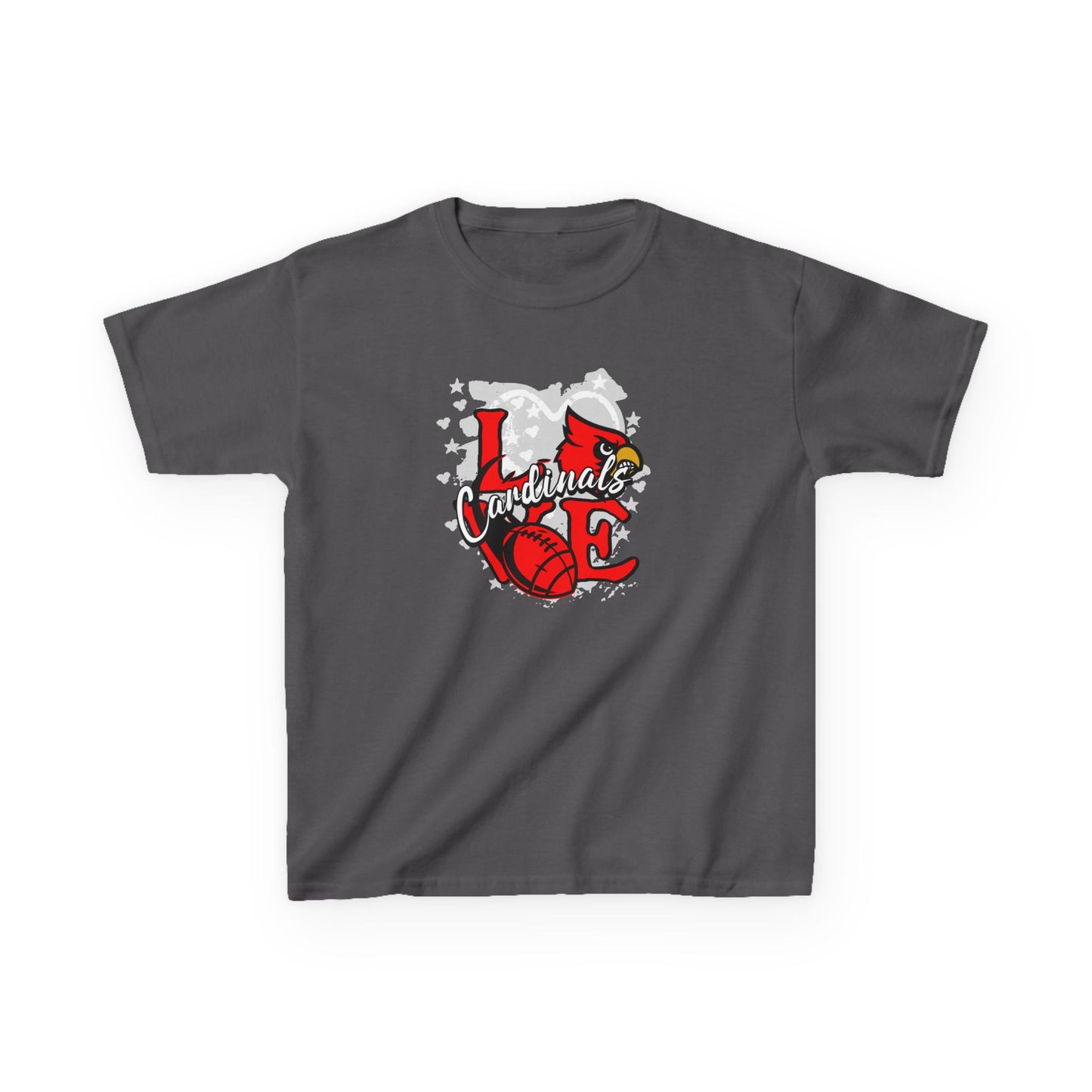 Cardinals Love Football T-Shirt- Youth
