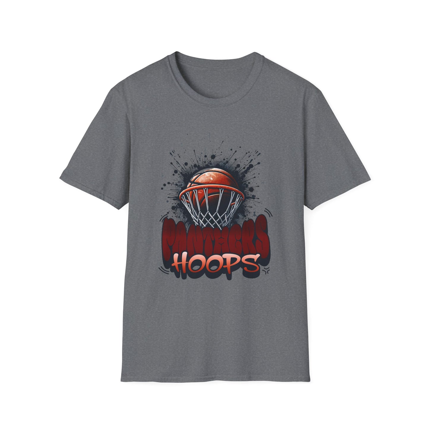 Panthers Hoops Basketball T‑Shirt