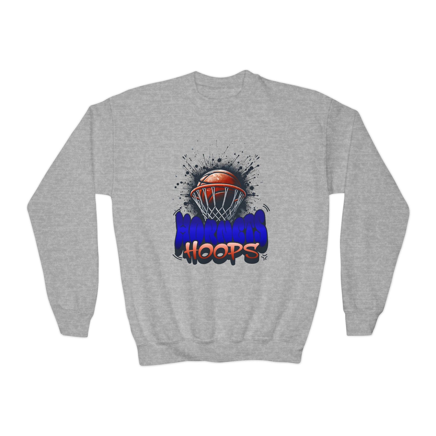 Hornets Hoops Basketball Sweatshirt — Youth