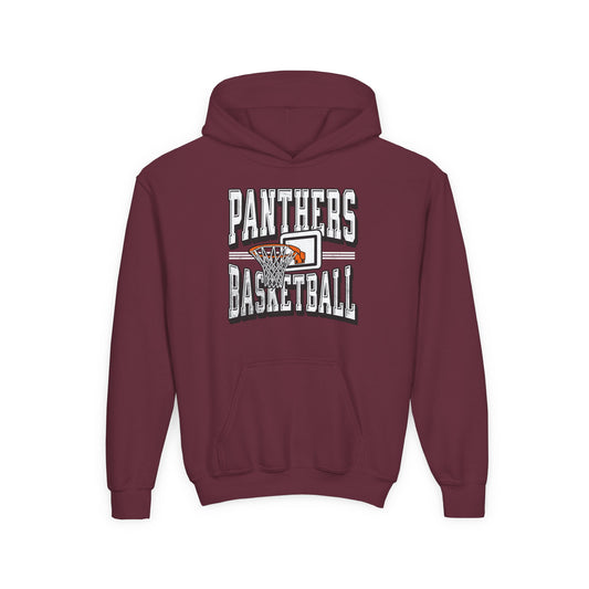 Panthers Vintage Hoop Hoodie — Youth