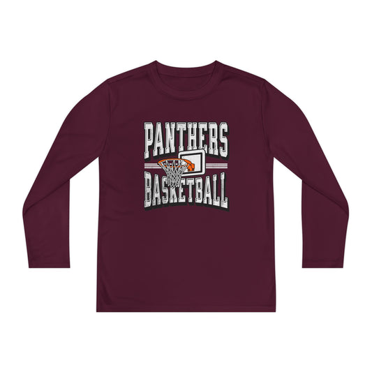 Panthers Vintage Hoop Sport-Tek Shirt - Youth