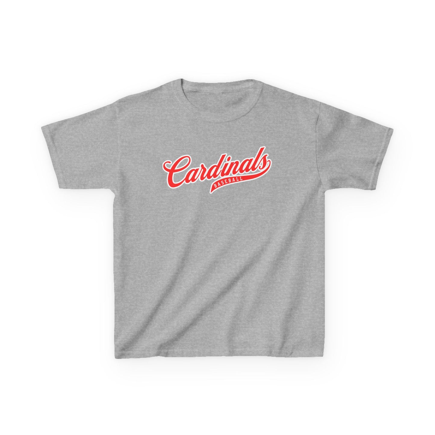 Retro Baseball Script Tee - Youth