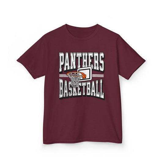 Panthers Vintage Hoop T-Shirt - Youth