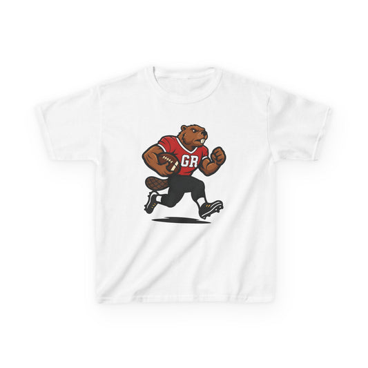 Retro Beavers Football Tee - Youth