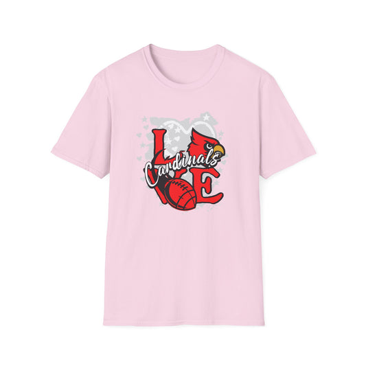 Cardinals Love Football T-Shirt