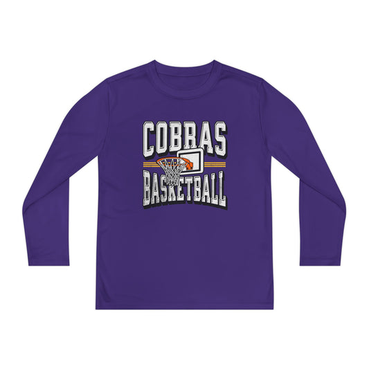 Cobras Vintage Hoop Sport-Tek Shirt - Youth