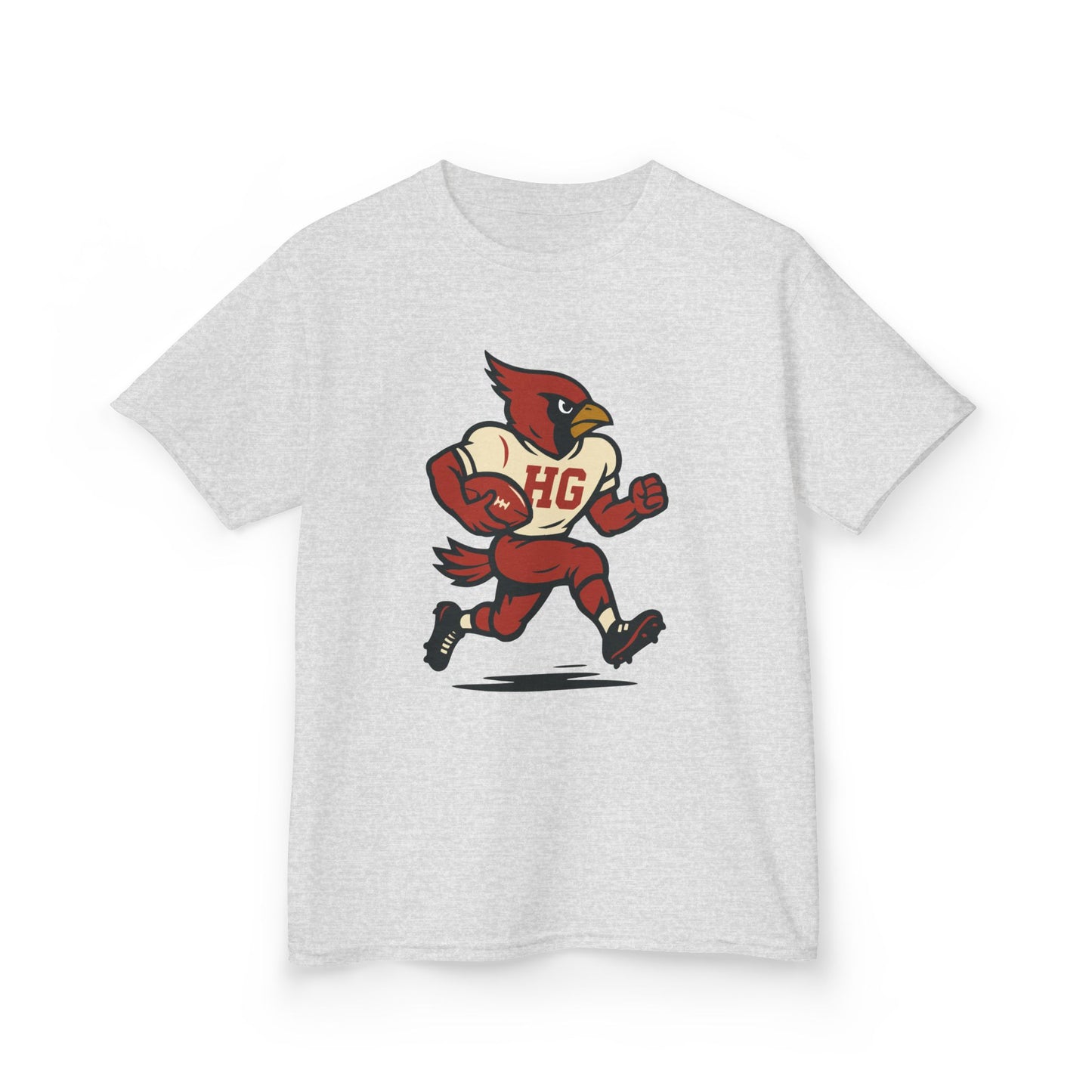 Retro Cardinal Football Tee - Youth