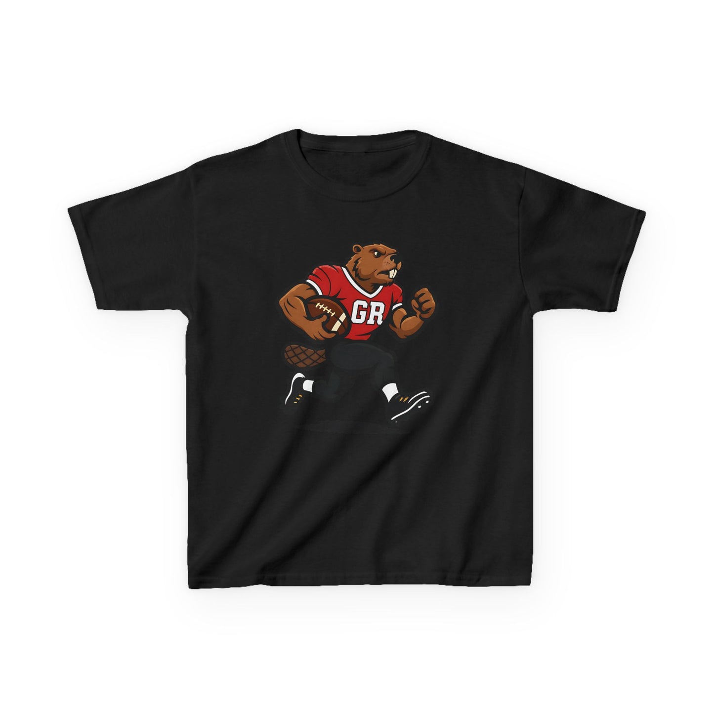 Retro Beavers Football Tee - Youth