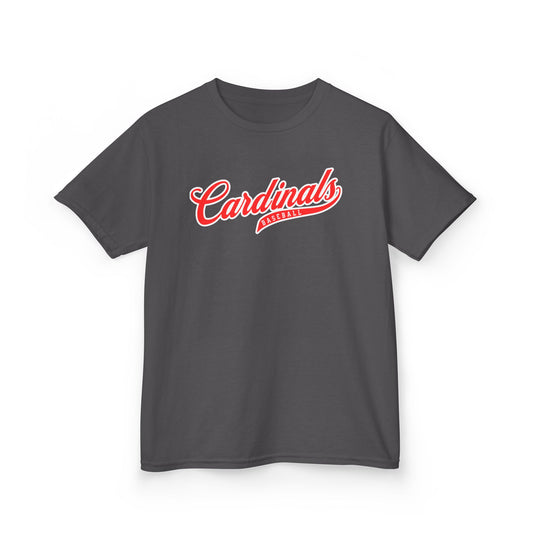 Retro Baseball Script Tee - Youth