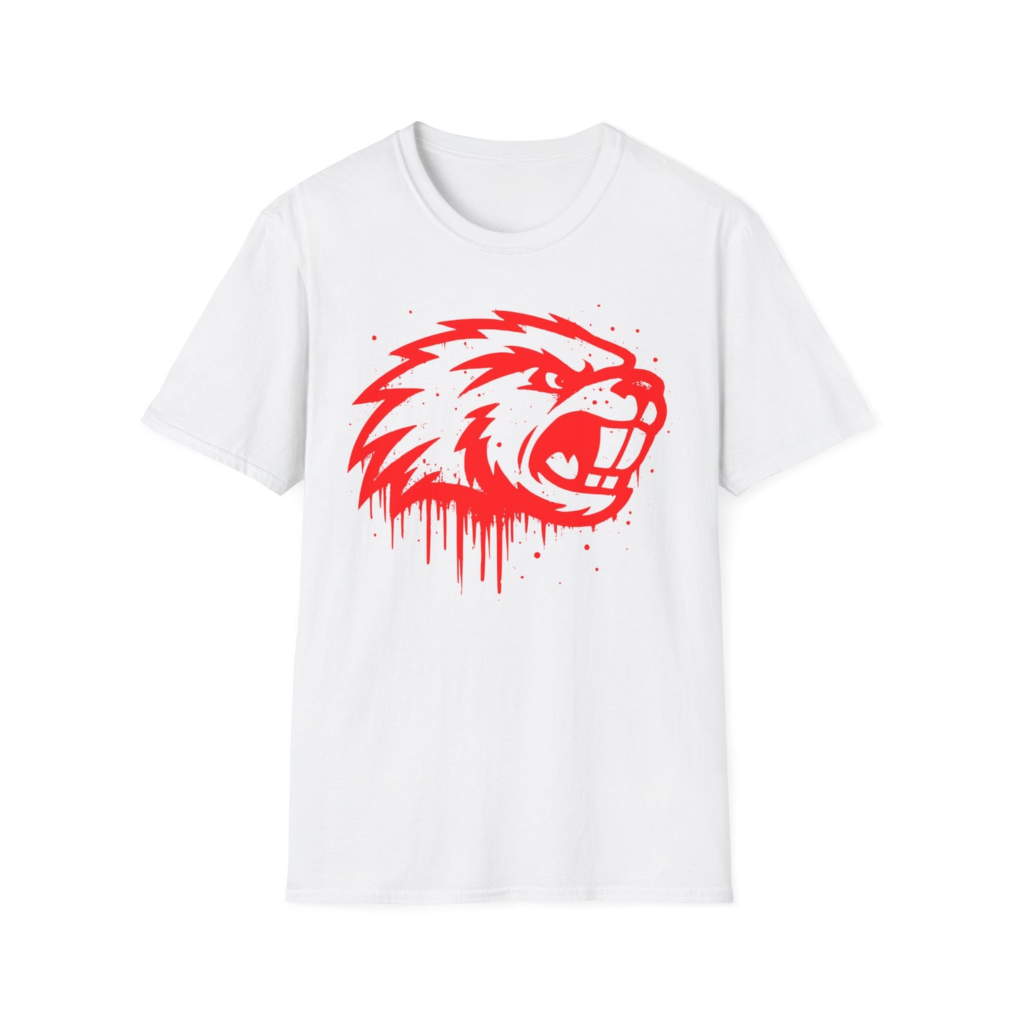 Beavers Paint Drip Mascot