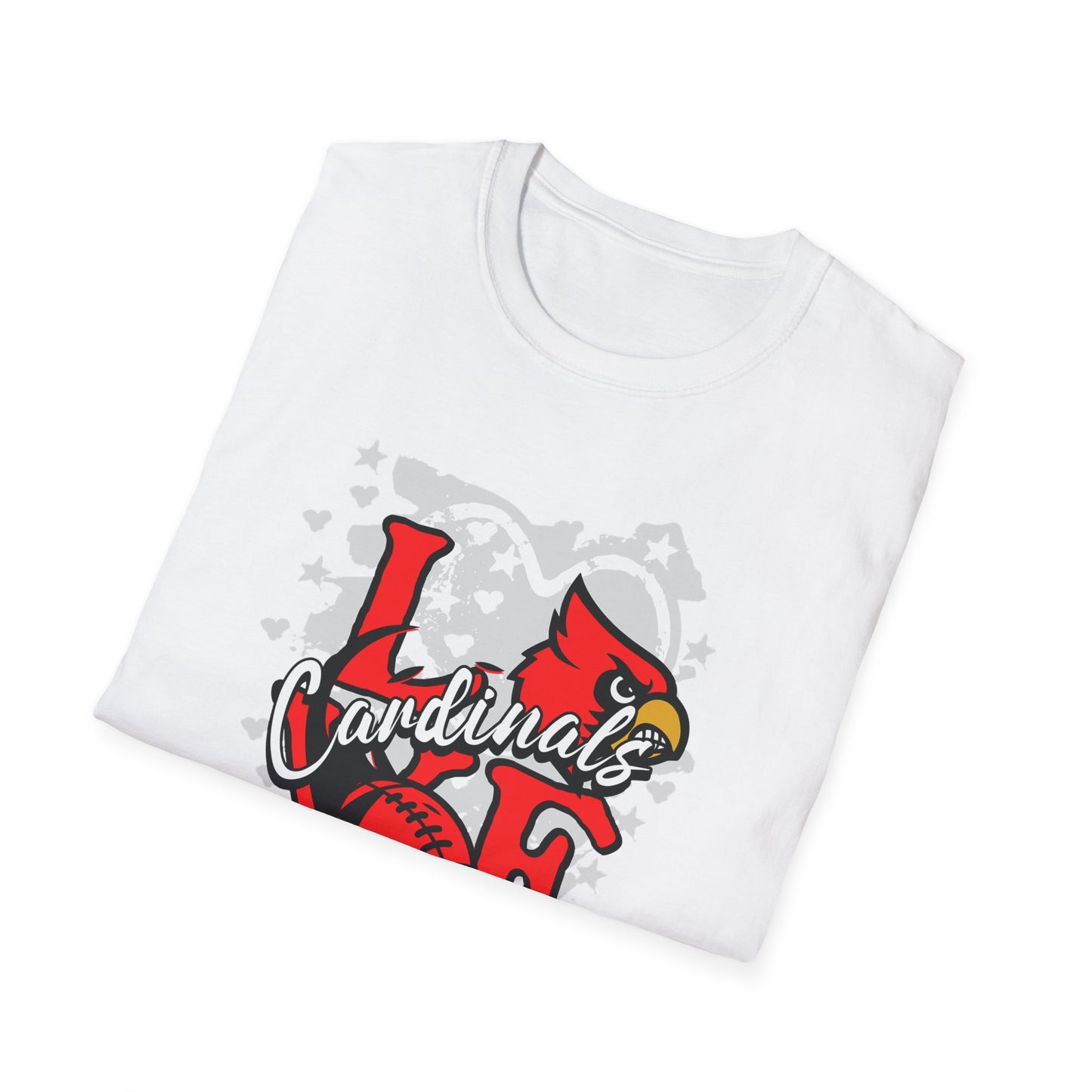 Cardinals Love Football T-Shirt