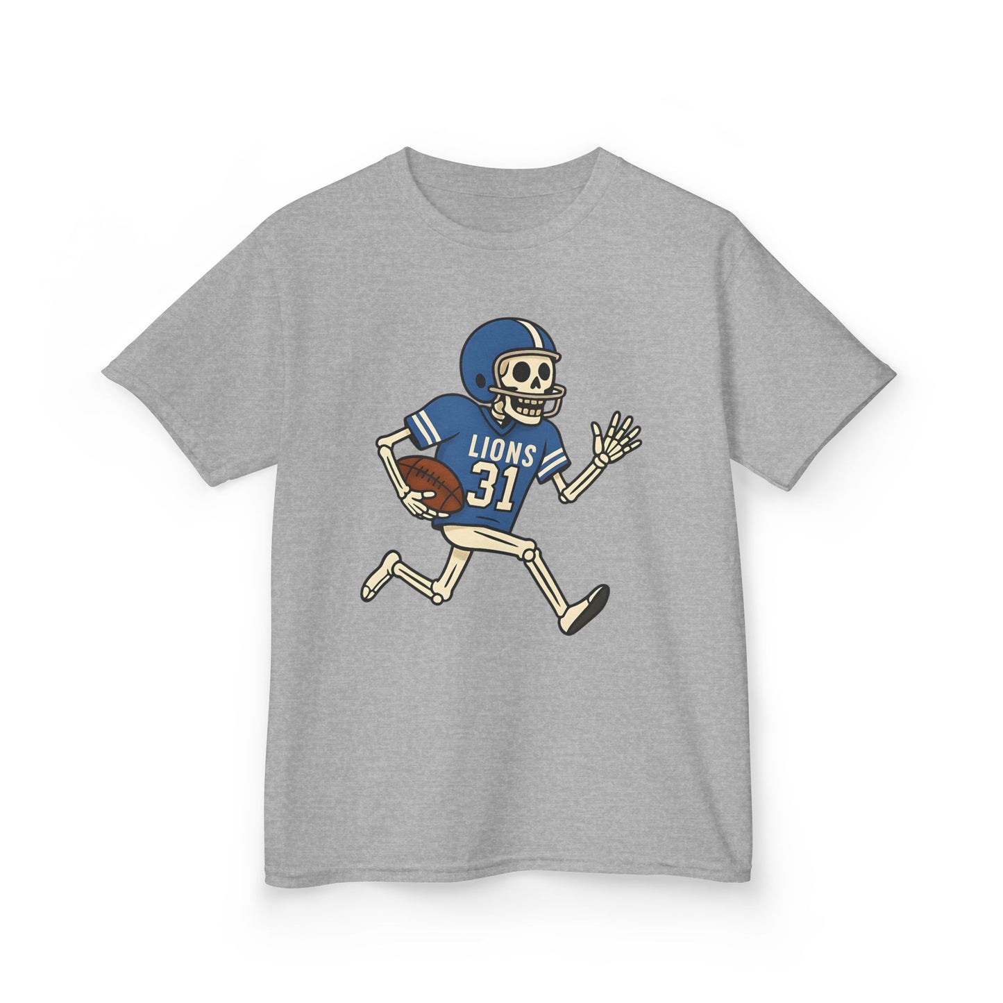 Jessieville Skeleton Football Tee - Youth