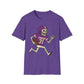 Fountain Lake Skeleton Football Tee