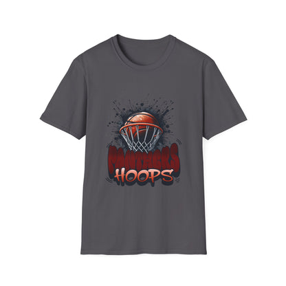 Panthers Hoops Basketball T‑Shirt