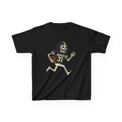 Bauxite Skeleton Football Tee - Youth