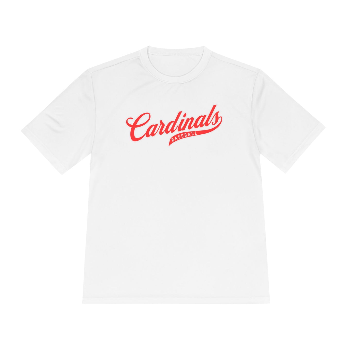 Retro Baseball Script Tee - DriFit