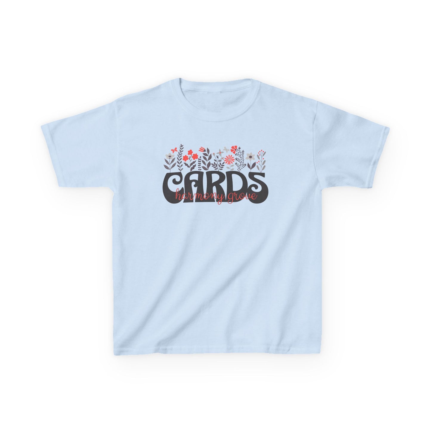 Cardinal Floral Tee - Youth