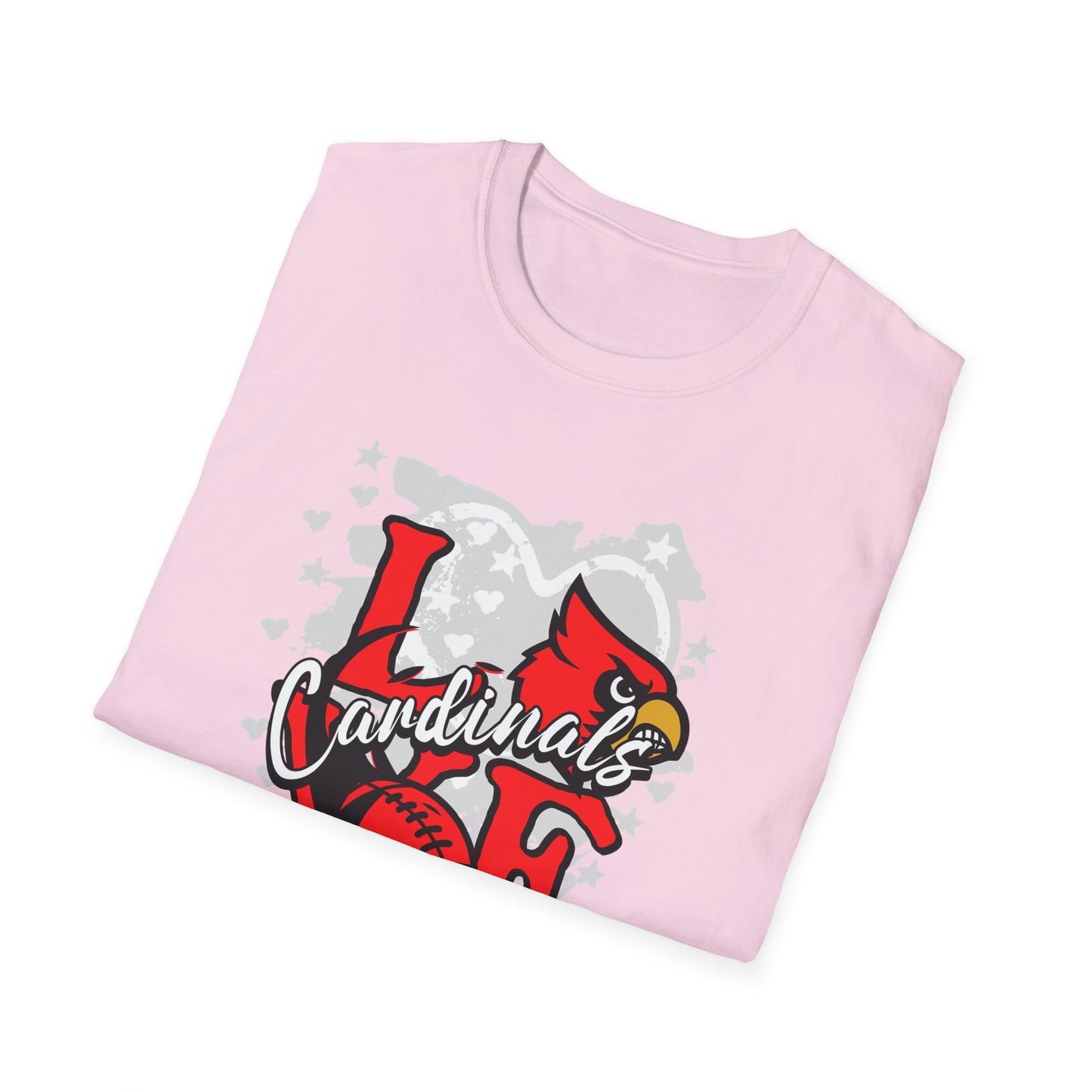 Cardinals Love Football T-Shirt