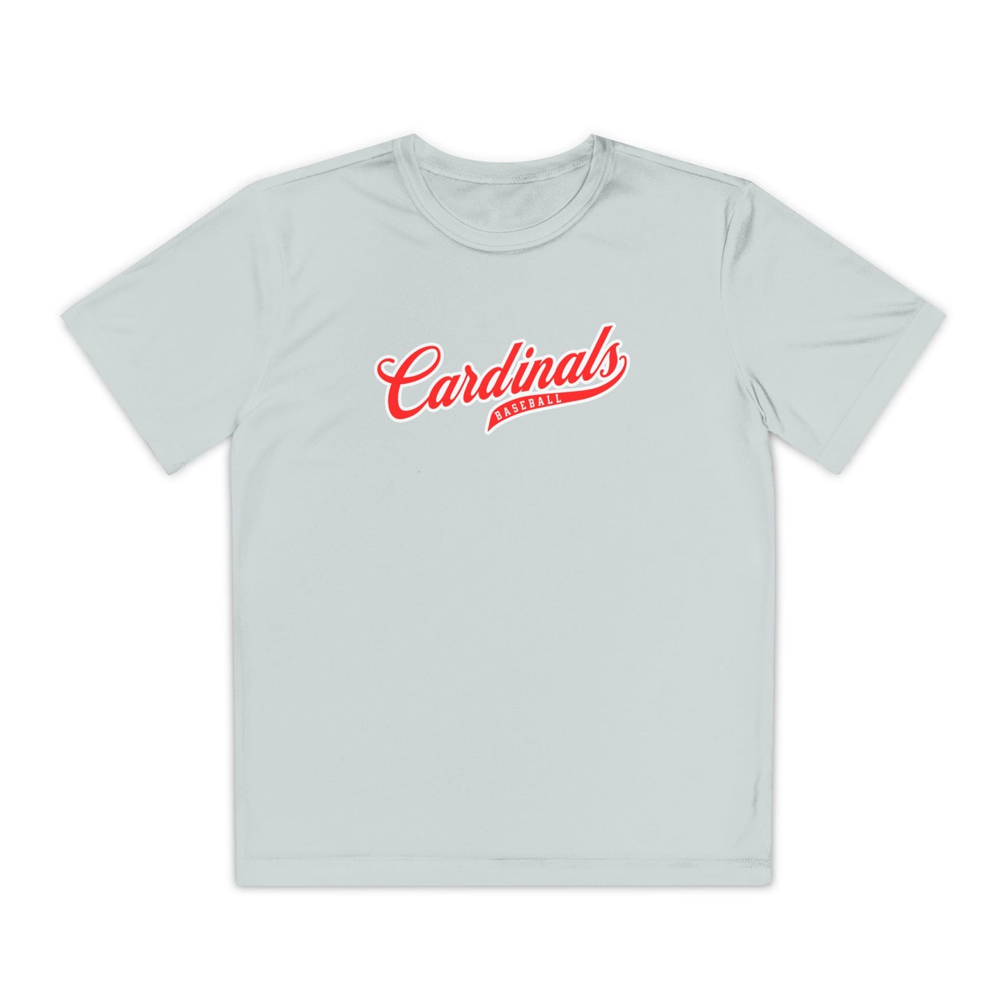 Retro Baseball Script Tee - DriFit - Youth