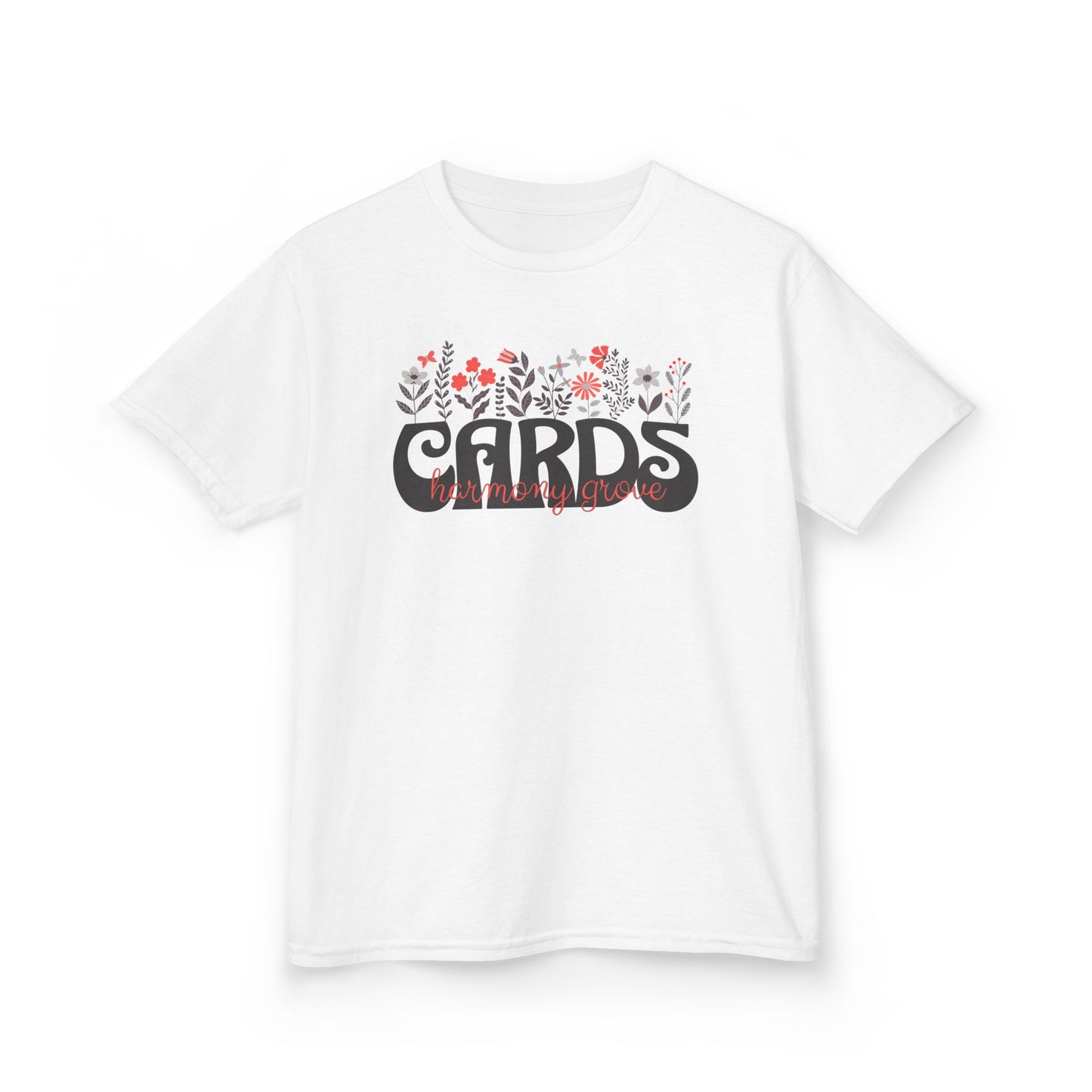 Cardinal Floral Tee - Youth