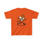 Retro Leopard Football Tee - Youth