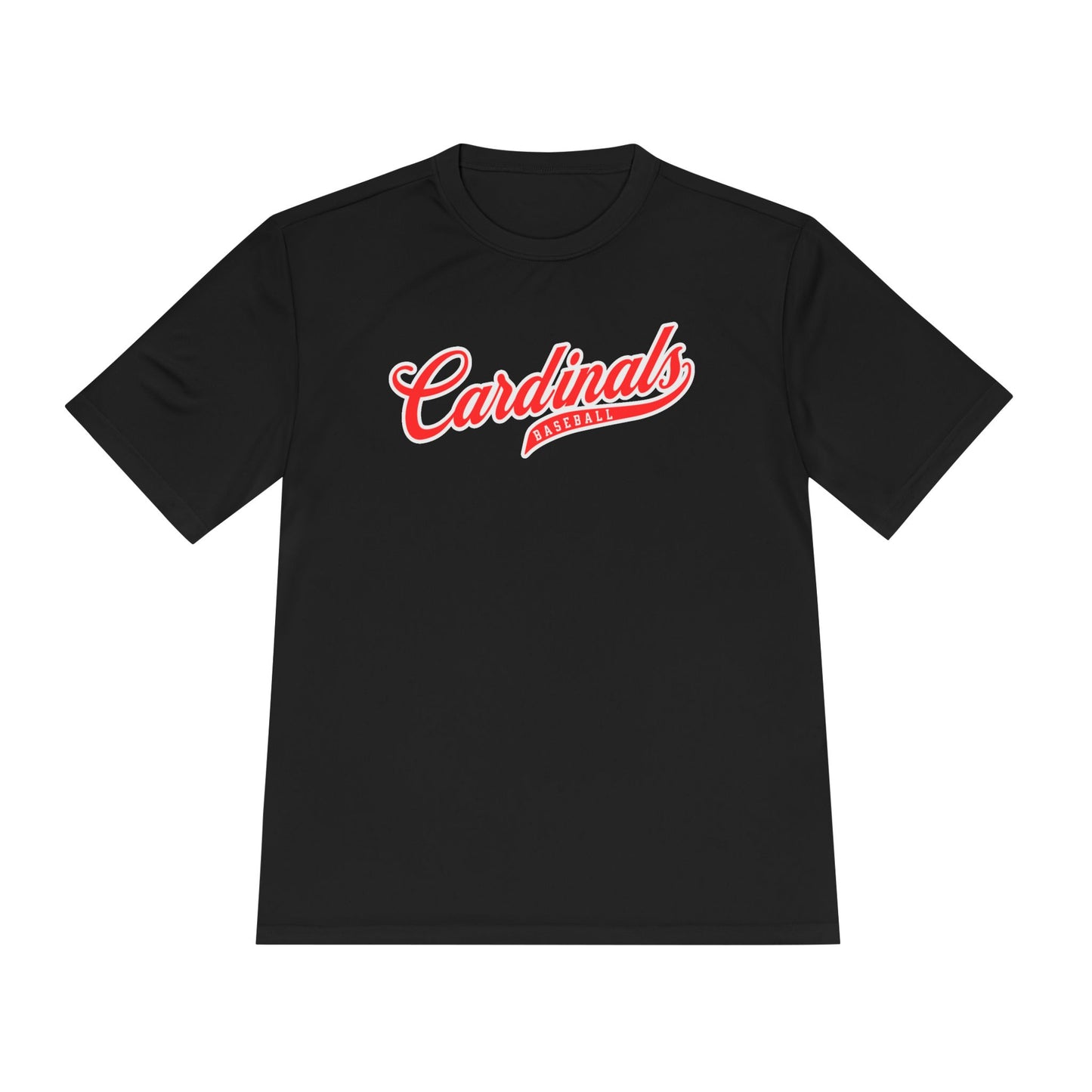 Retro Baseball Script Tee - DriFit