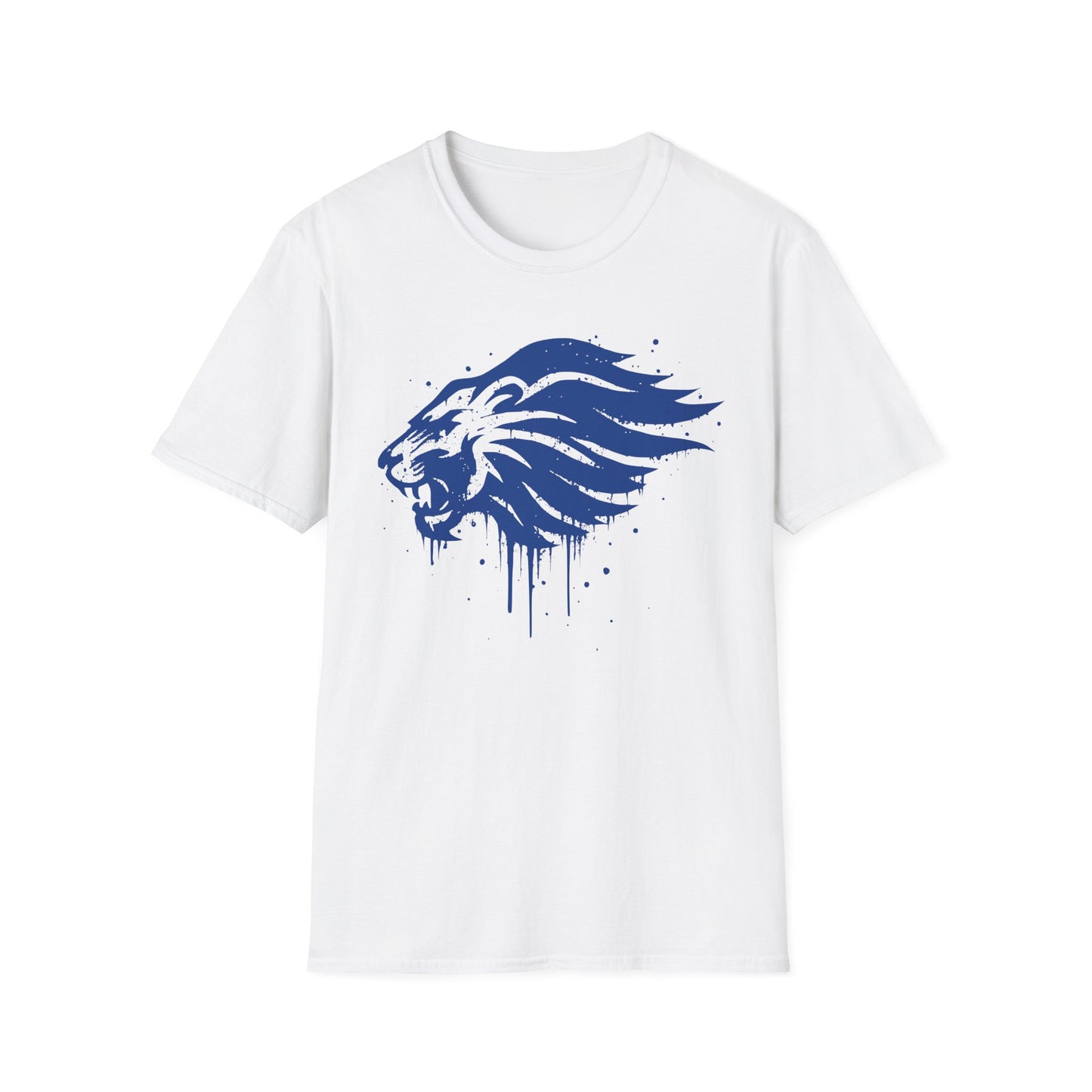 Lions Paint Drip Mascot