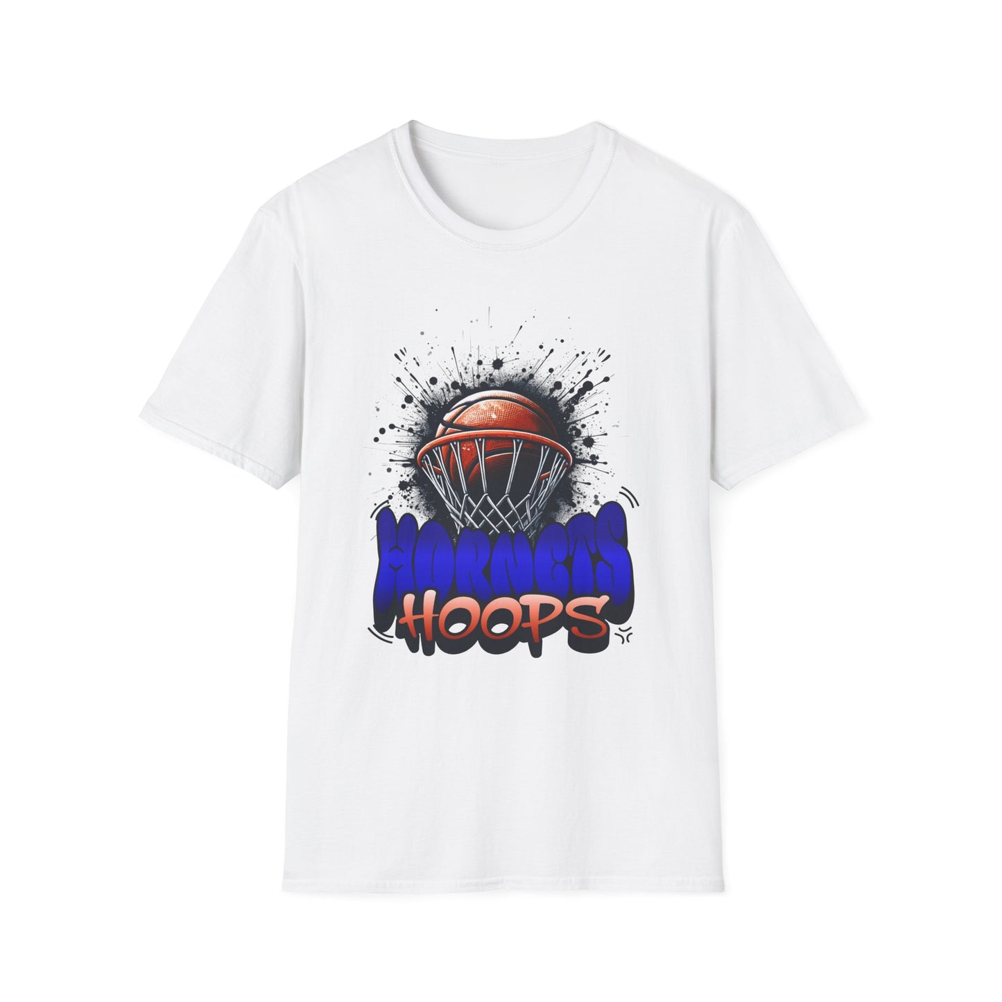 Hornets Hoops Basketball T-Shirt