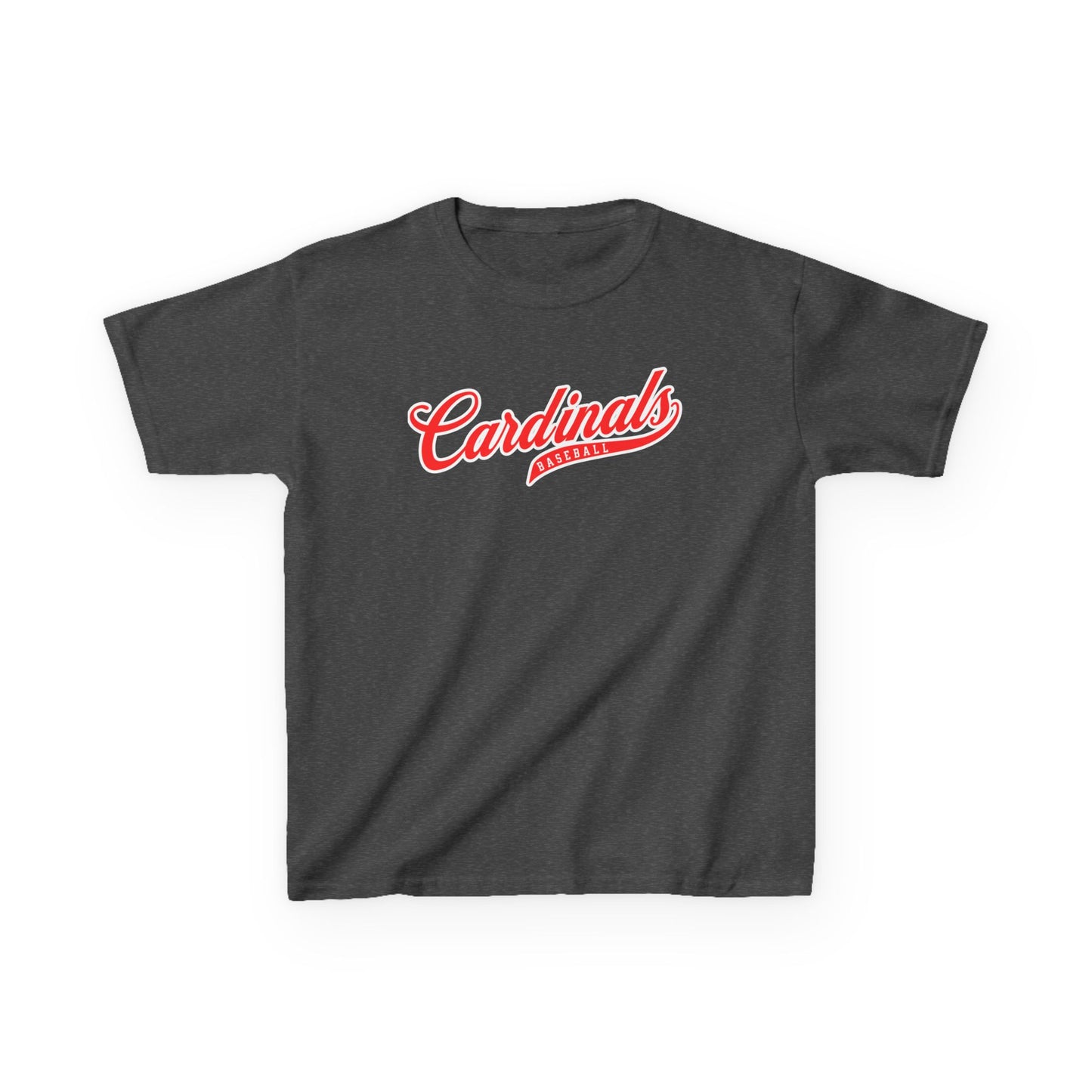 Retro Baseball Script Tee - Youth
