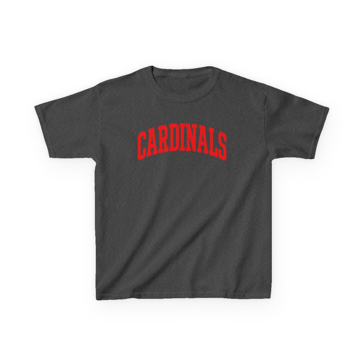 Cardinal Bold Letter Tee - Youth