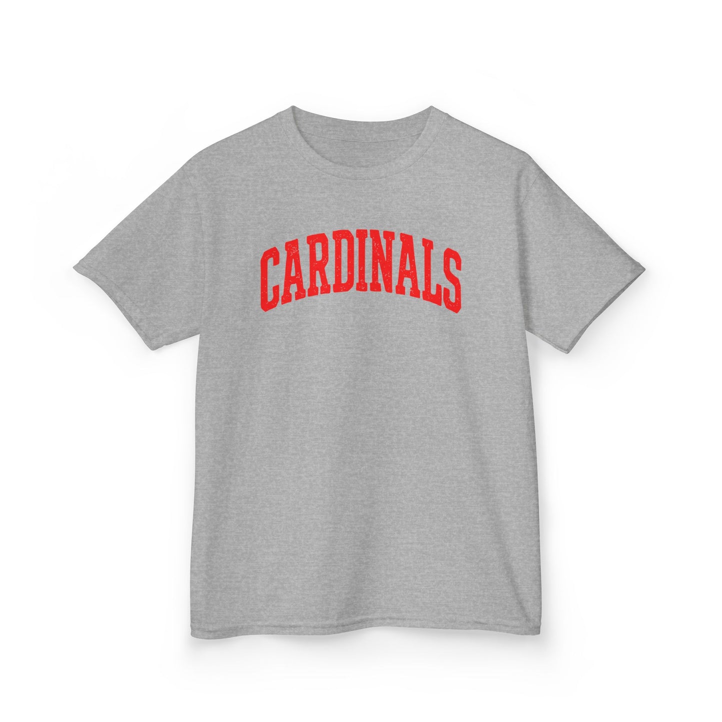 Cardinal Bold Letter Tee - Youth
