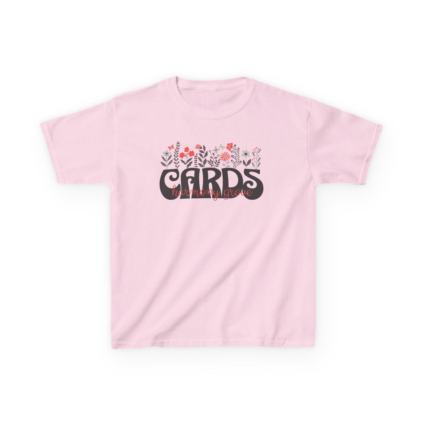 Cardinal Floral Tee - Youth