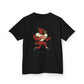Retro Cardinal Football Tee - Youth