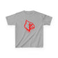 Cardinal Paint Drip Mascot - Youth