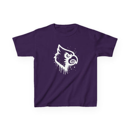 Cardinal Paint Drip Mascot - Youth