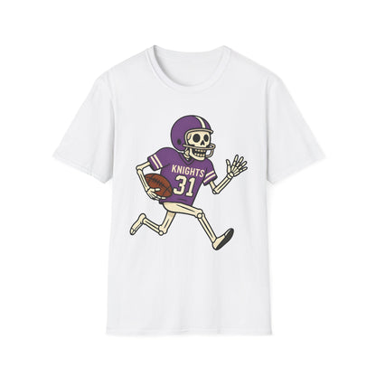 Arkansas Christian Academy Skeleton Football Tee