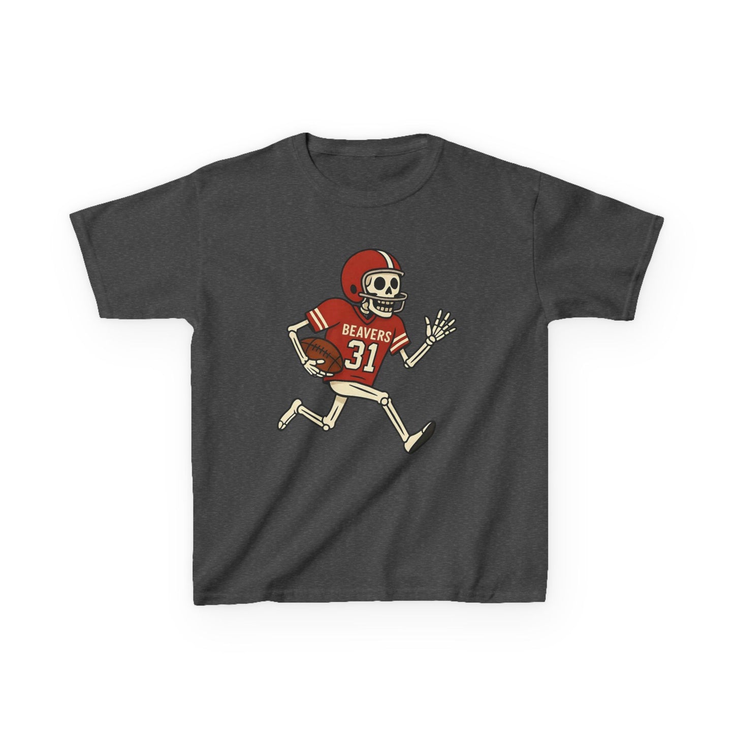 Glen Rose Skeleton Football Tee - Youth