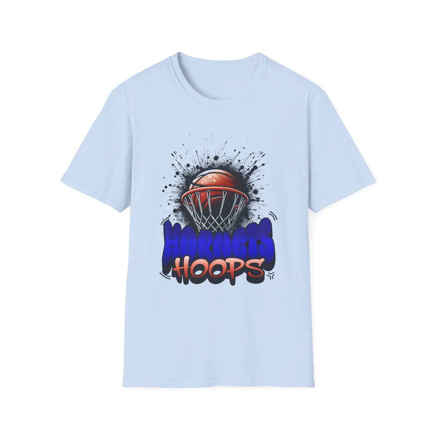 Hornets Hoops Basketball T-Shirt