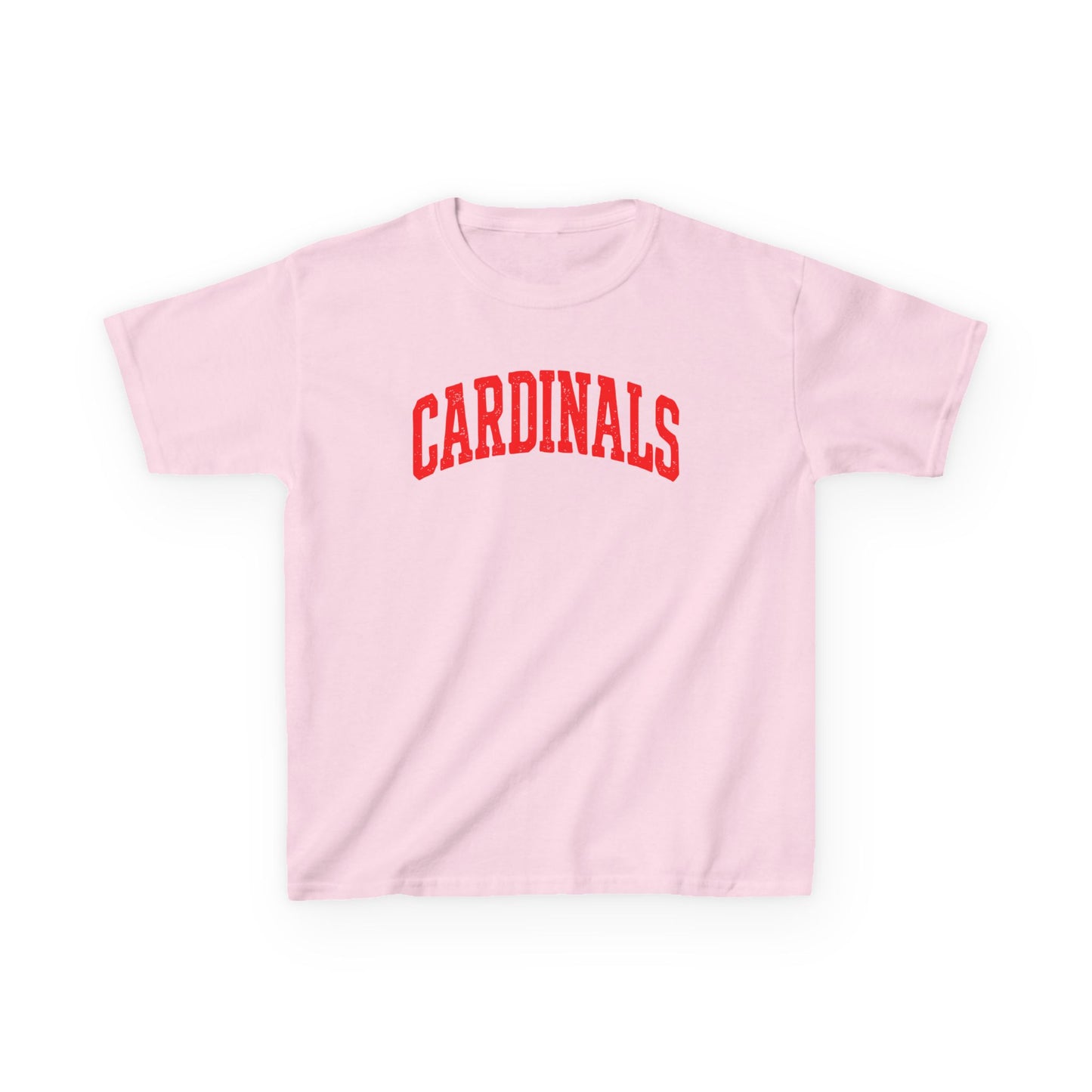 Cardinal Bold Letter Tee - Youth