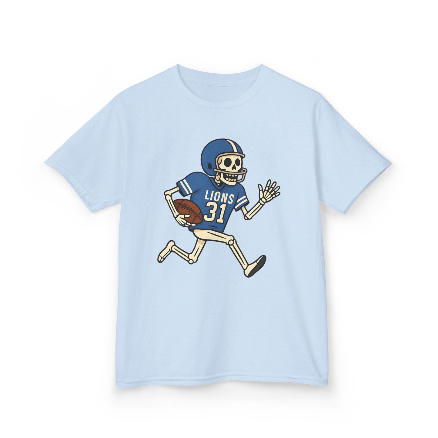 Jessieville Skeleton Football Tee - Youth