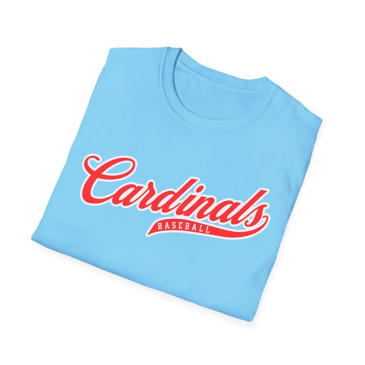 Retro Baseball Script Tee